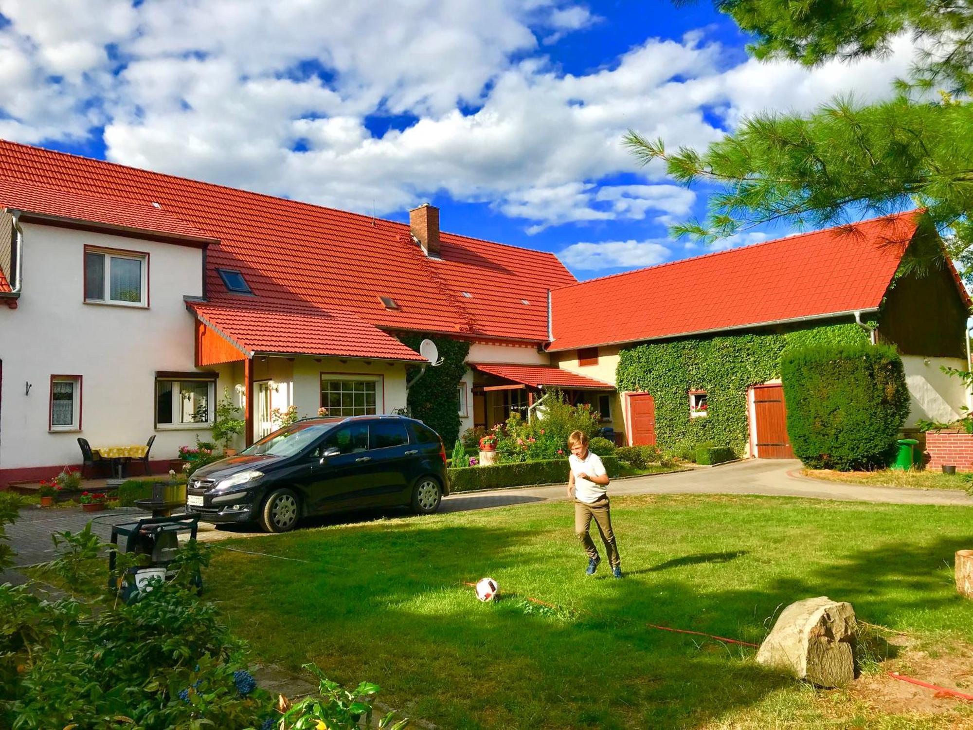 Top-Moderne Ferienwohnung Und Apartments Auf Frueherem Wunderschoenen Bauernhof Im Elbe-Elster-Kreis In Brandenburg Bei Herzberg-Elster, Schoenewalde, Holzdorf Kültér fotó